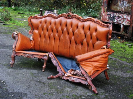 Commercial Waste Kenton branded truck parked at a commercial site, illustrating insured rubbish company operations