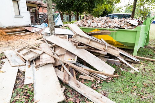 Professional team clearing home in Kenton