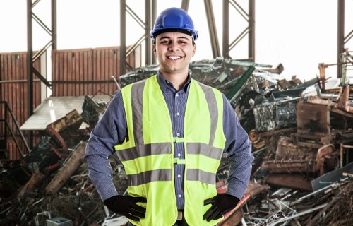 Collection of commercial waste at a Kenton business site